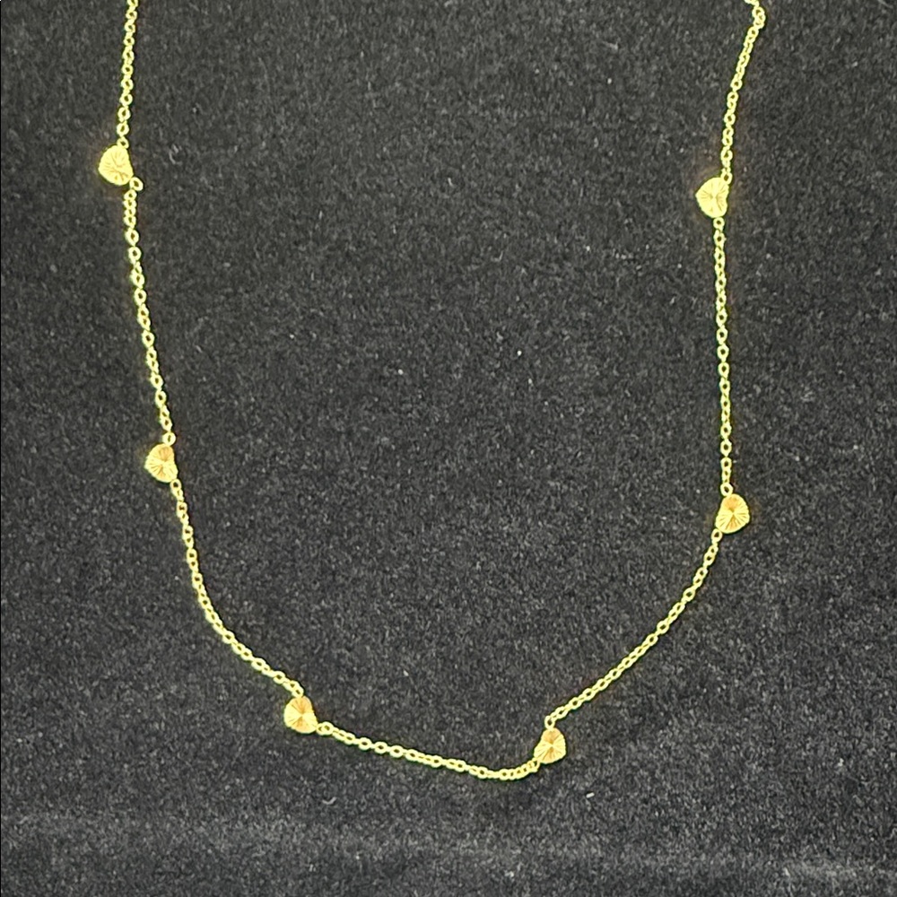 Gold Heart Necklace